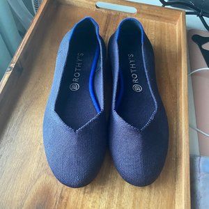 Rothy’s Women’s The Flat, Retired, Maritime Navy, Blue, 11.5